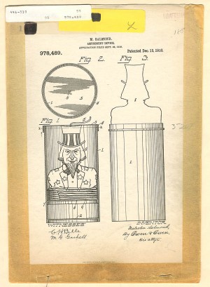 "Uncle Sam" Toy U.S. Patent